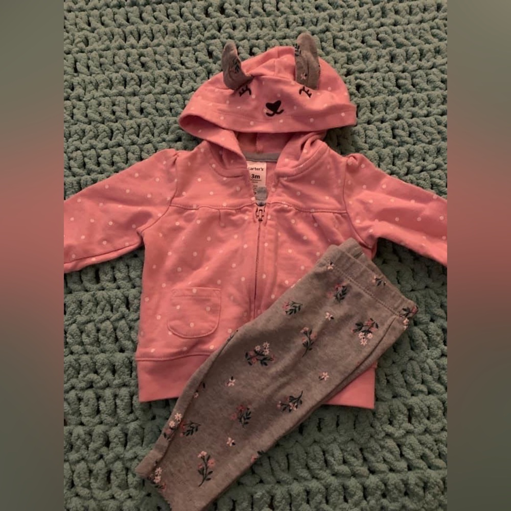 Carters baby girl outfit